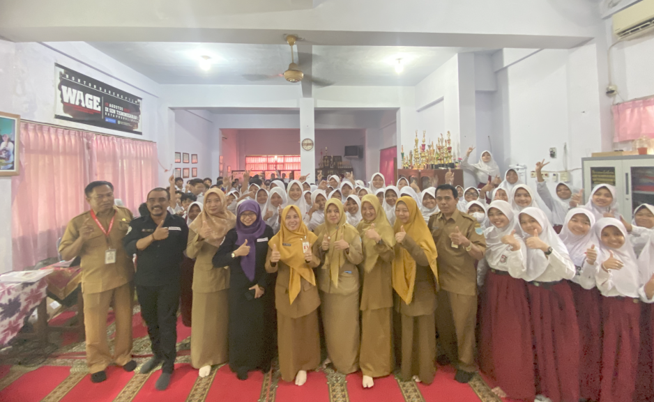 PENGUATAN KARAKTER SISWA DALAM RANGKA MEMBANGUN LINGKUNGAN SEKOLAH YANG AMAN DAN NYAMAN Berkolaborasi Dengan Dinas Pendidikan & Kebudayaan Kota Probolinggo