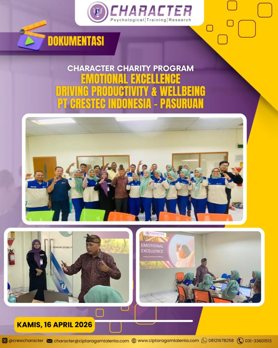PT Crestec Indonesia Gelar Emotional Excellence Session untuk Penguatan Karakter Karyawan